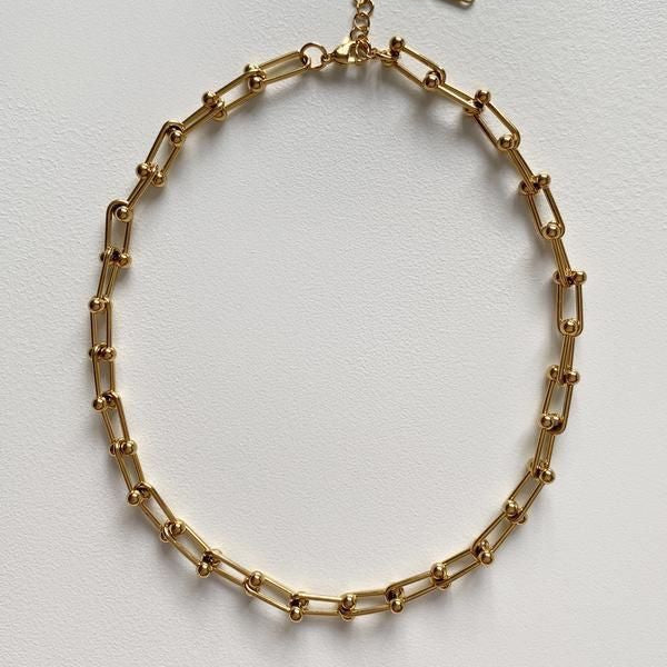 Colier Urban Chain Auriu