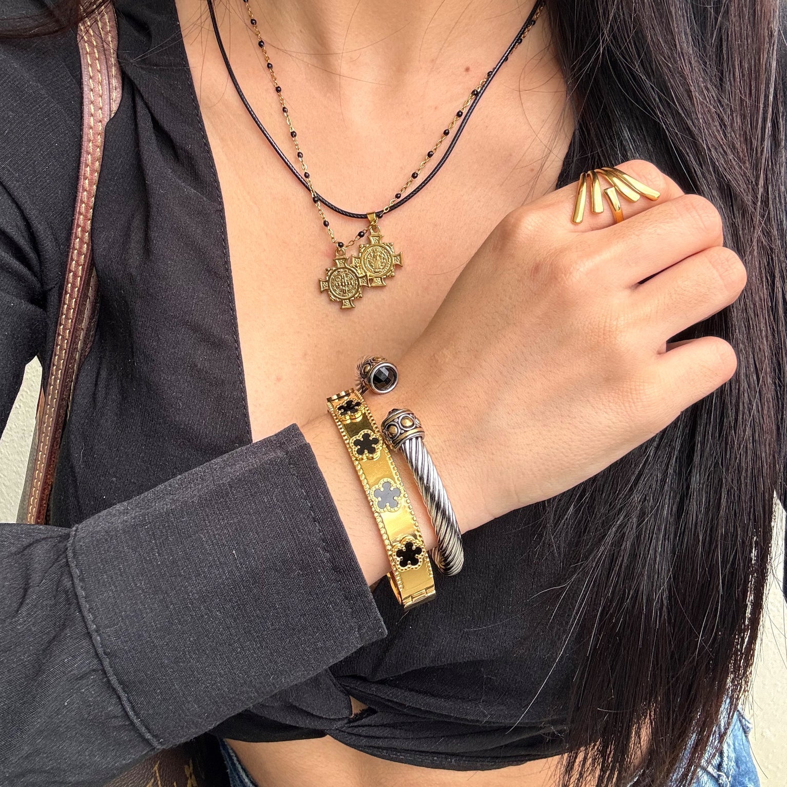 Brățară Damă Midnight Clover