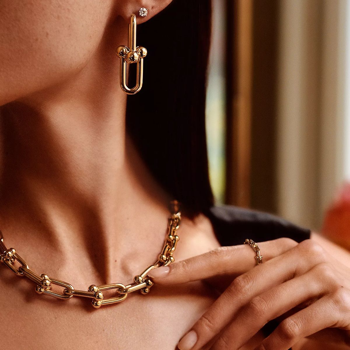 Colier Urban Chain Auriu