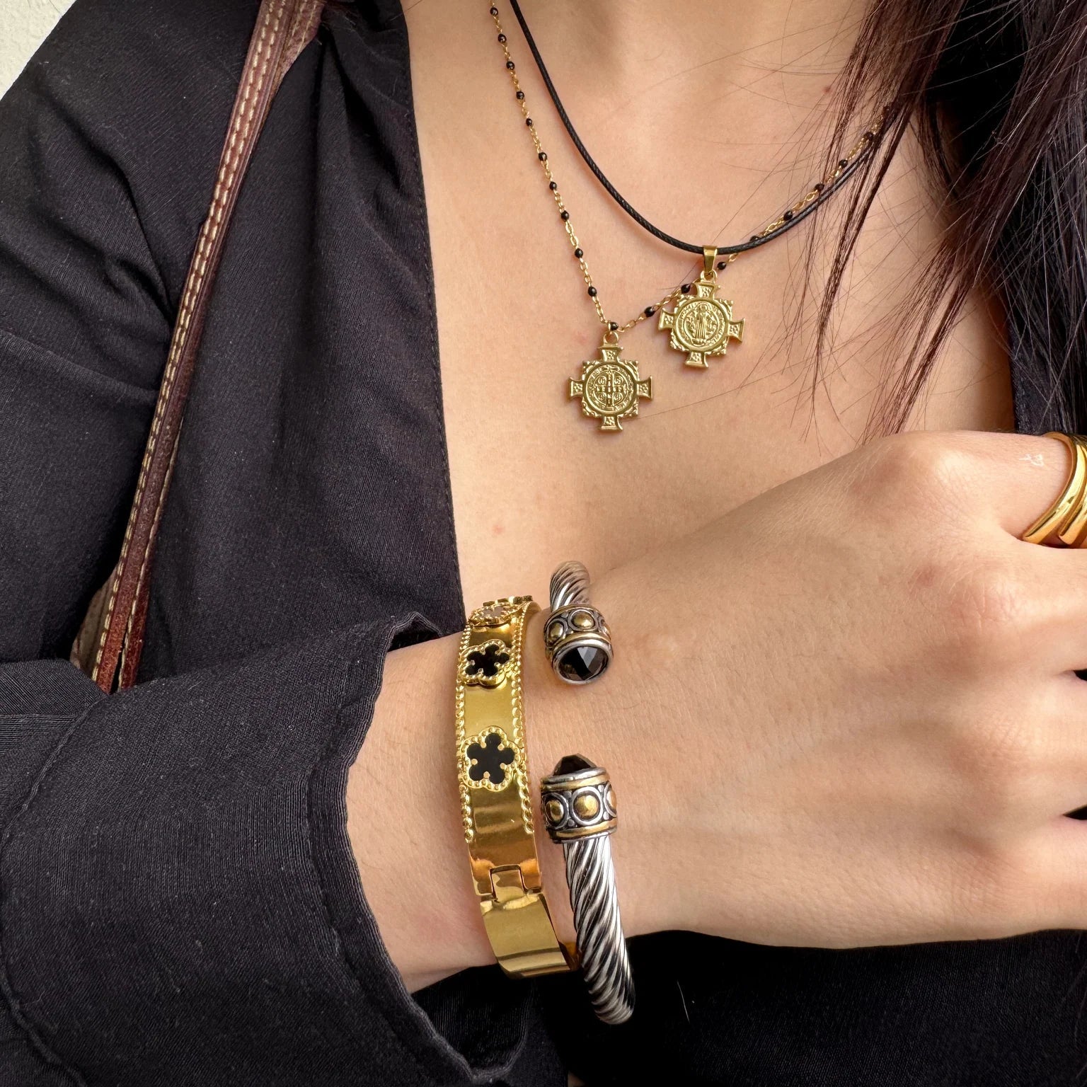 Brățară Damă Midnight Clover