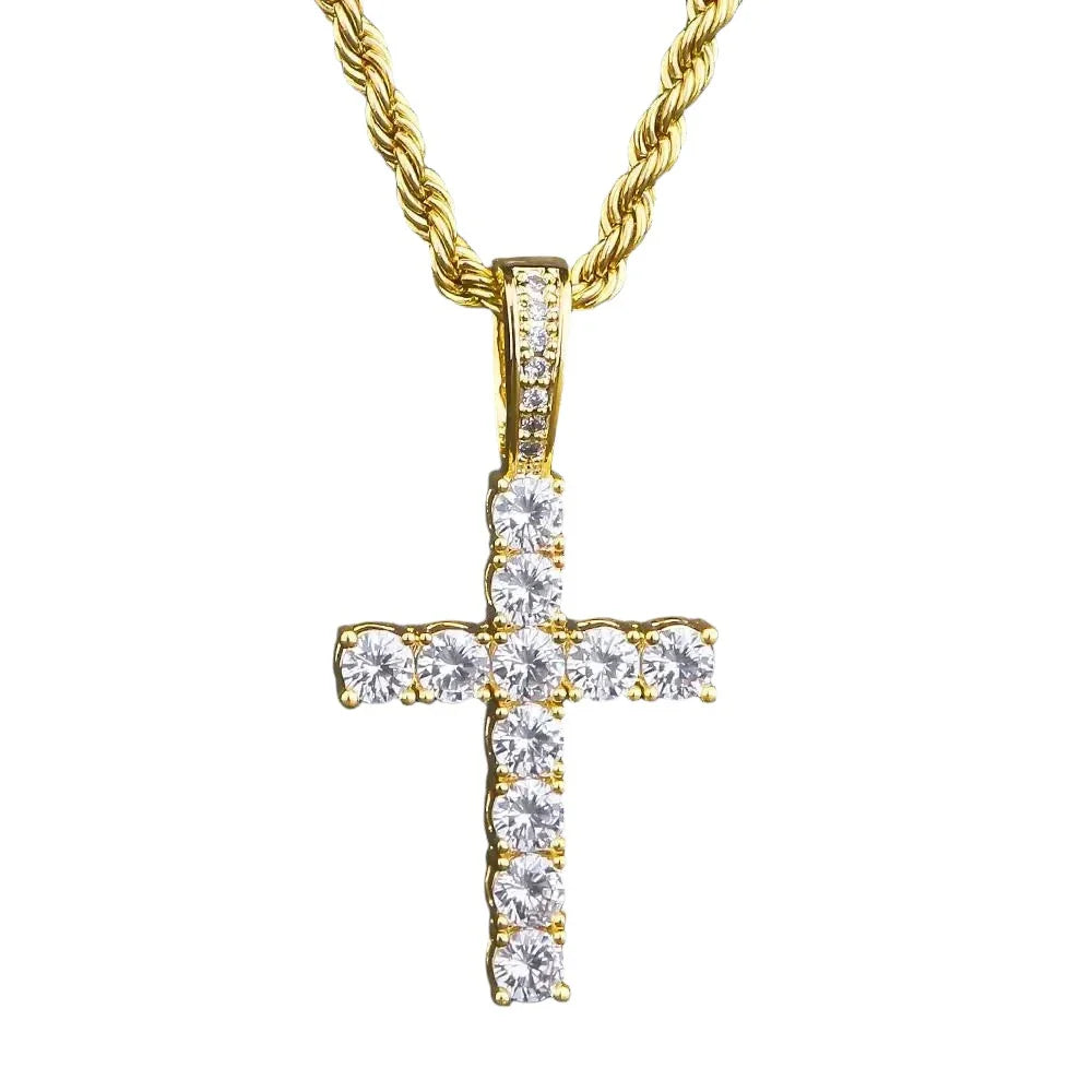 Colier Gold Cross