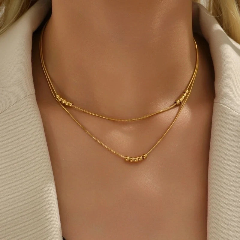 Colier Golden Duo