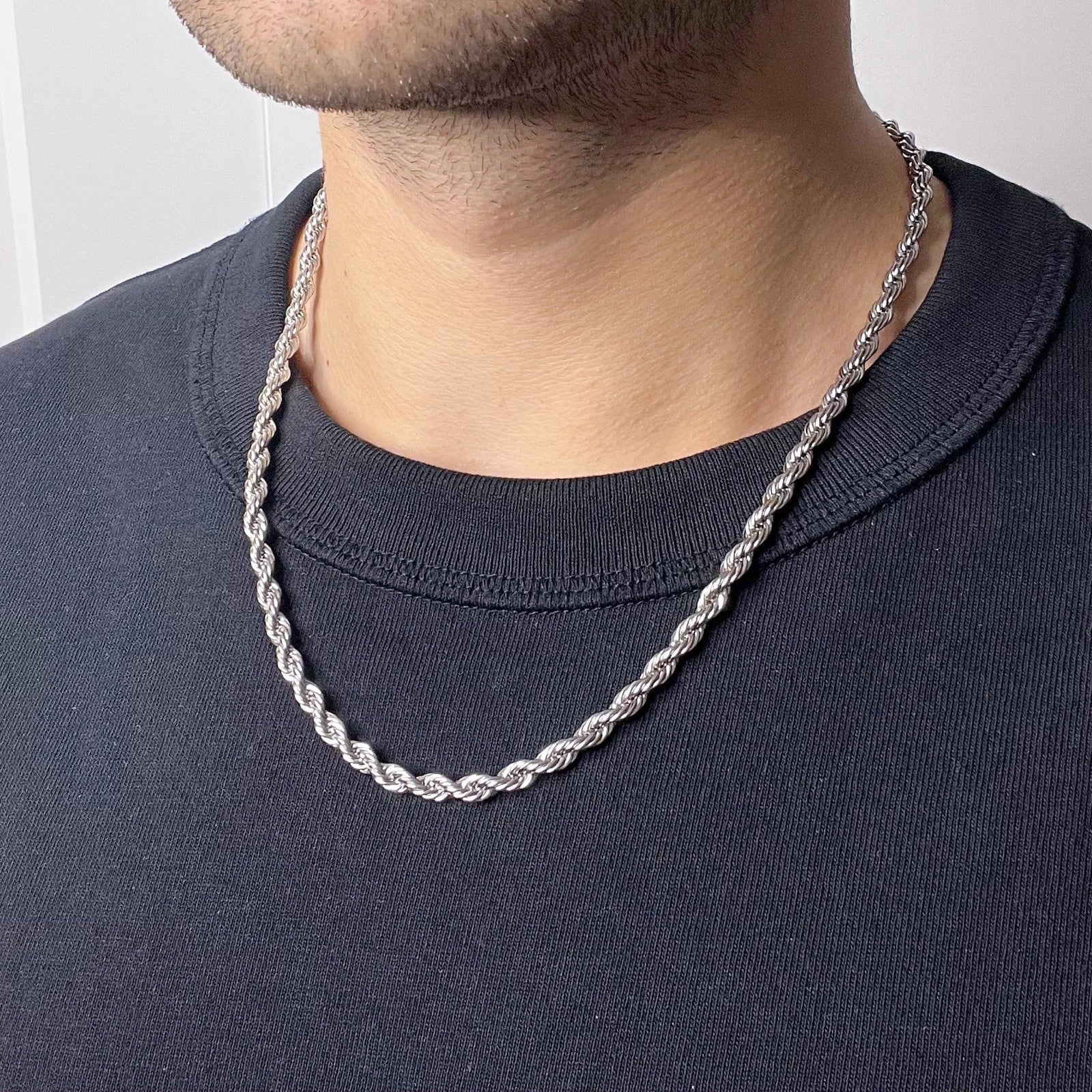 Colier Silver Twist 5mm