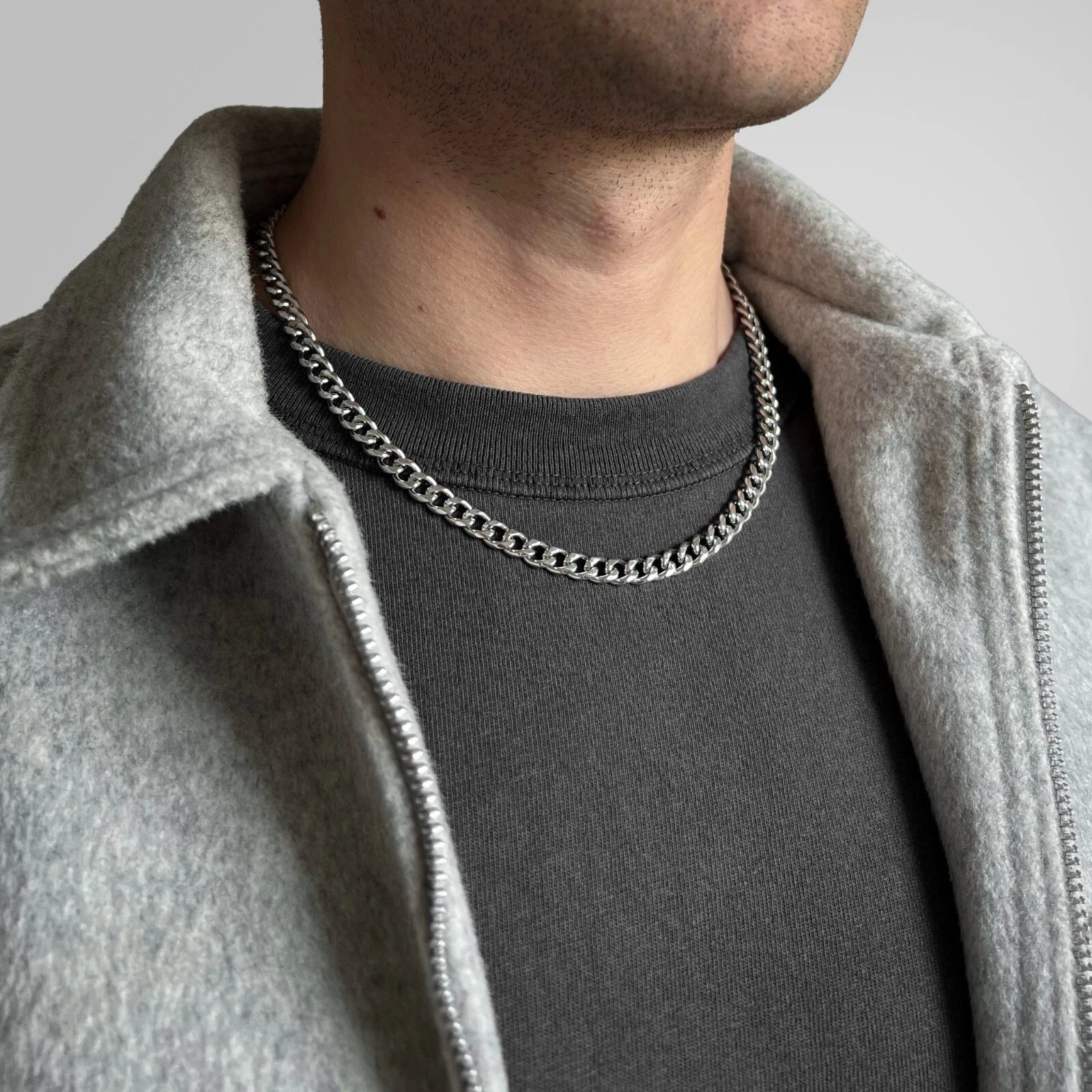 Colier Cuban INOX 6mm