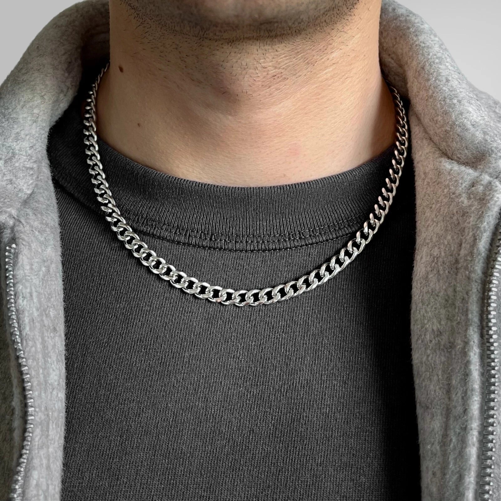 Colier Cuban INOX 6mm