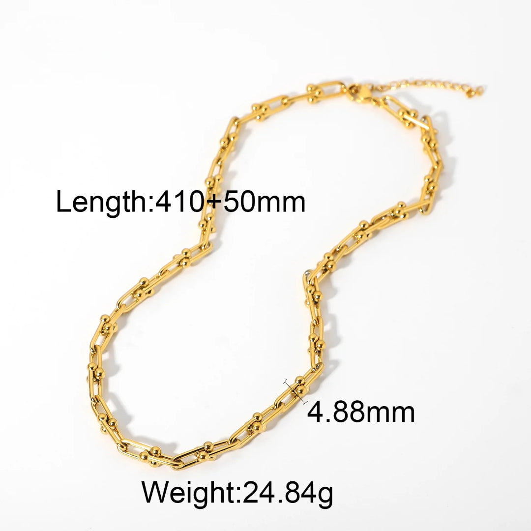 Colier Urban Chain Auriu