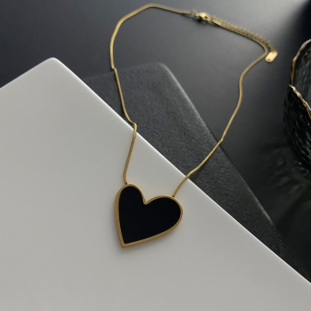 Colier Black Passion Auriu