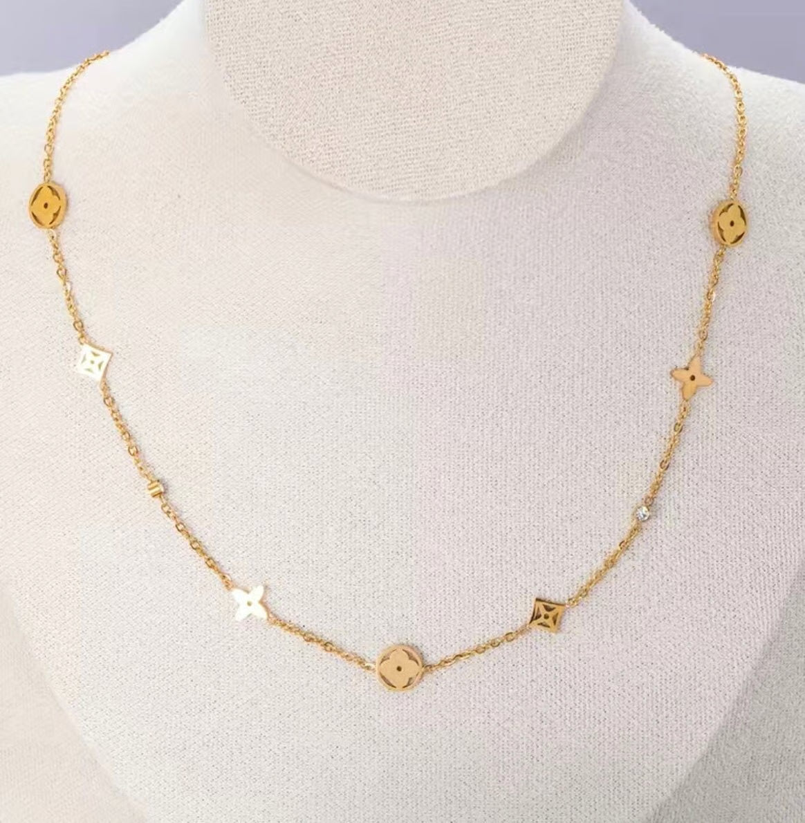 Colier Geometria Lux Auriu