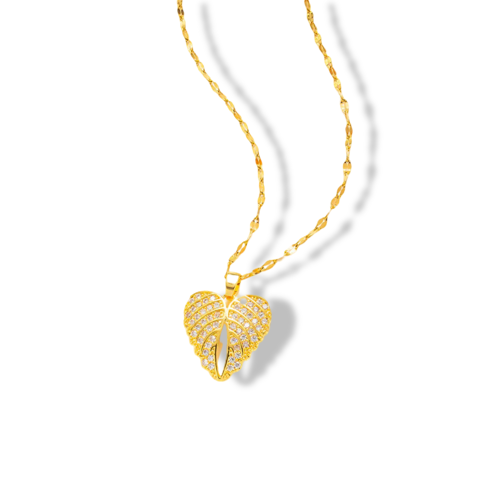 Colier Golden Embrace Auriu