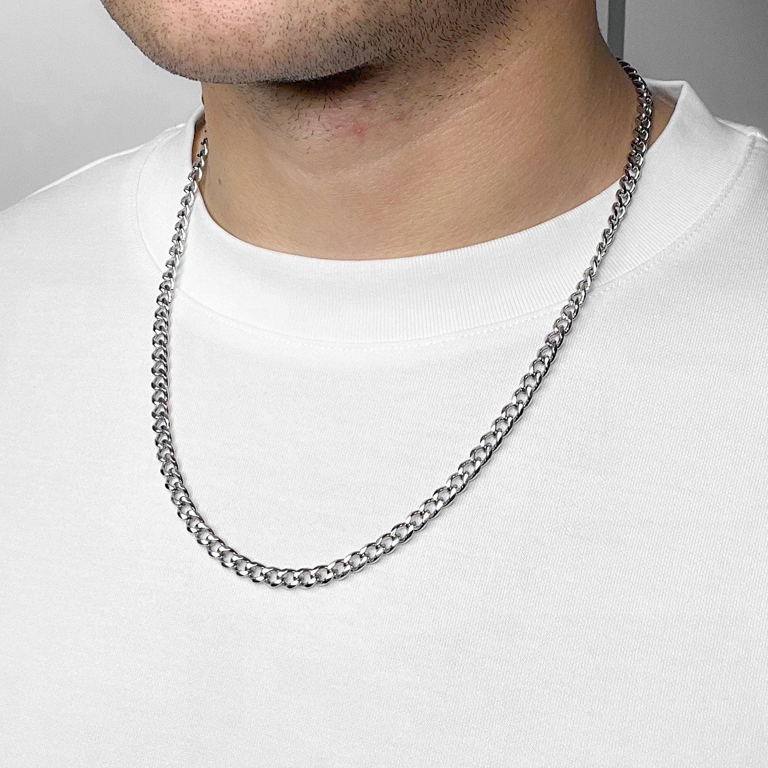 Colier Cuban INOX 4mm