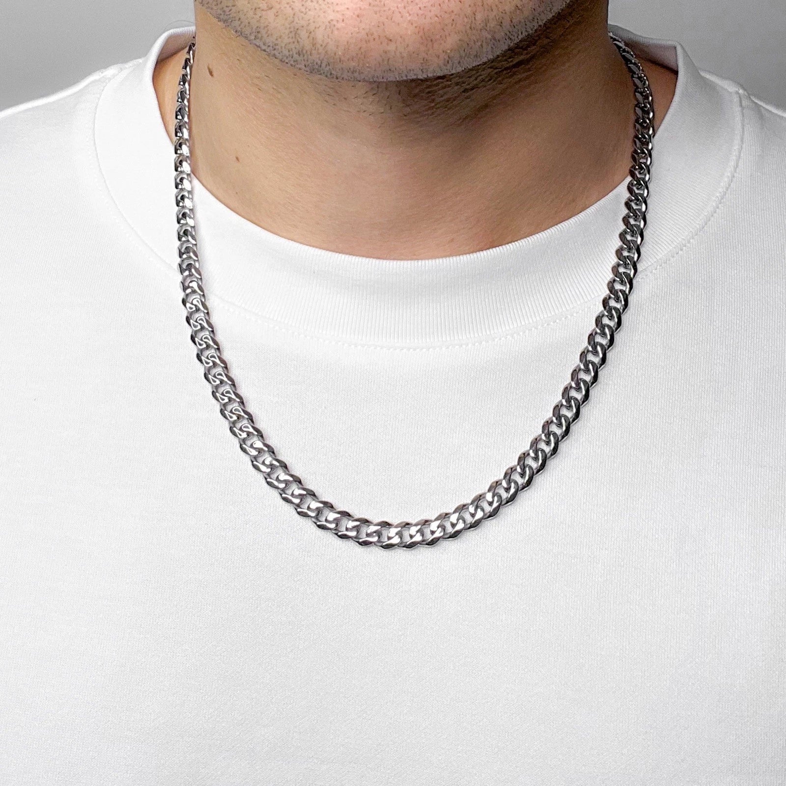 Colier Cuban INOX 7mm