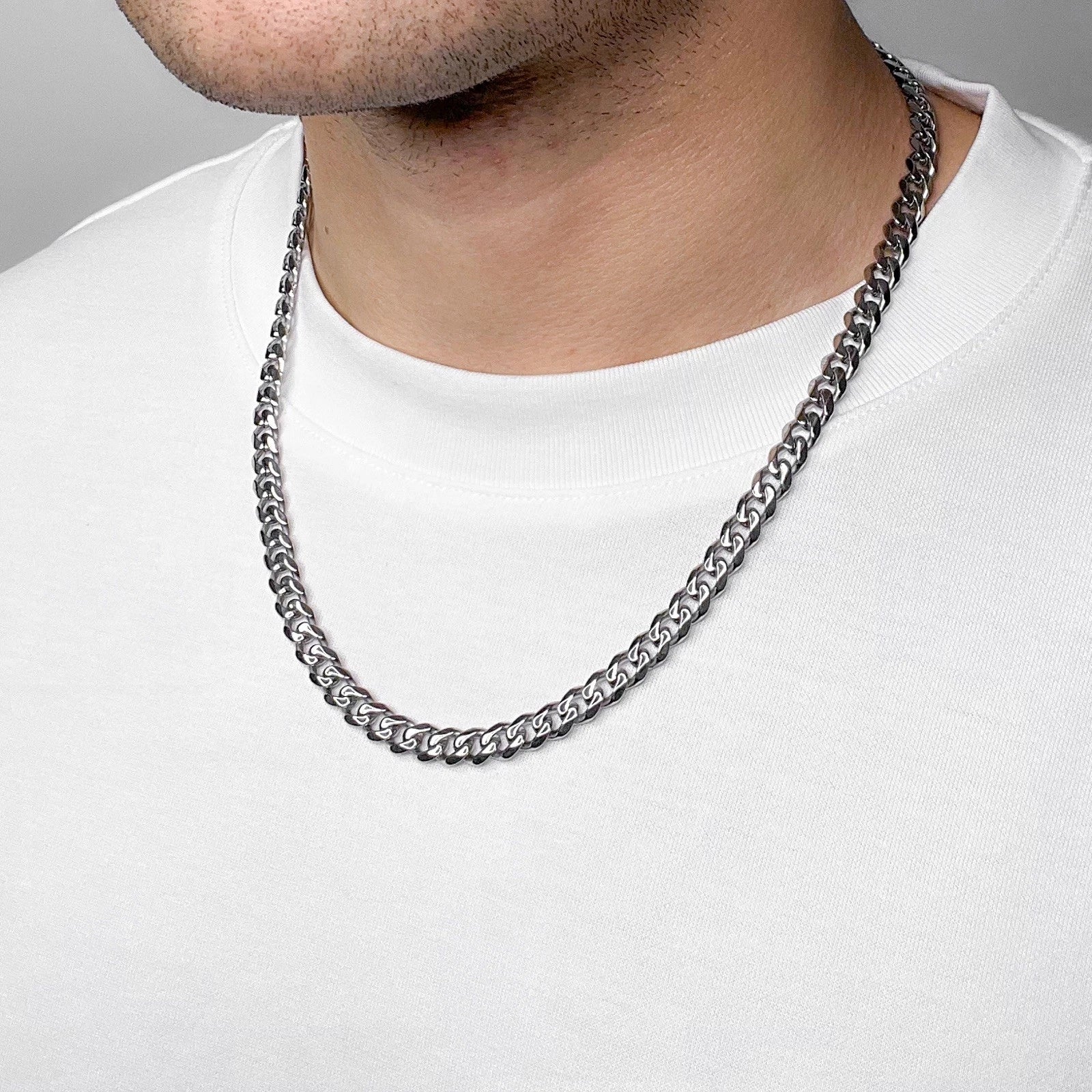 Colier Cuban INOX 7mm